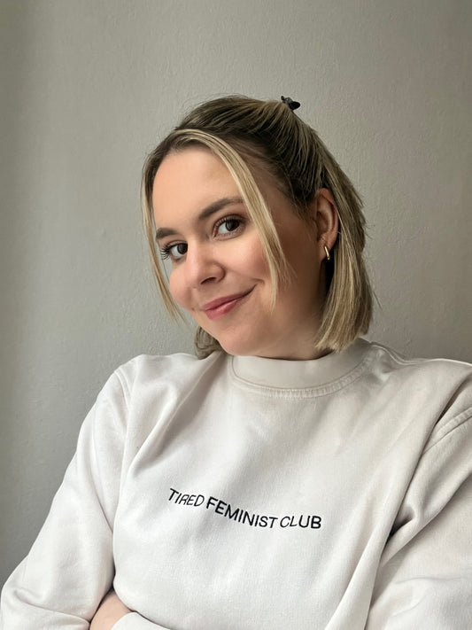 Tired Feminist Club | Oversized Unisex Pullover