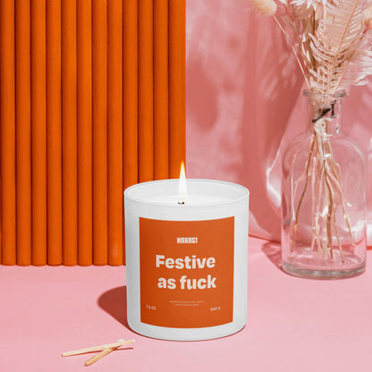 Festive as Fuck | Duftkerze