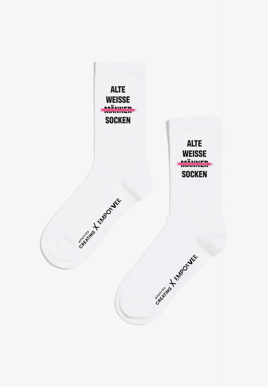 Alte weisse Socken