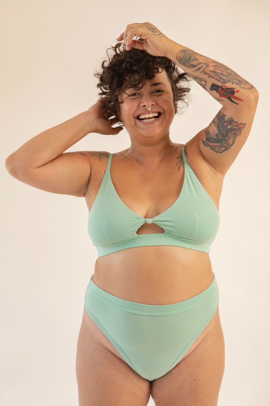 wild woman underwear | Highwaist Brazilian Briefs | FRIDA