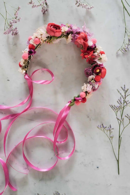 Pink Panther | Flower headpiece