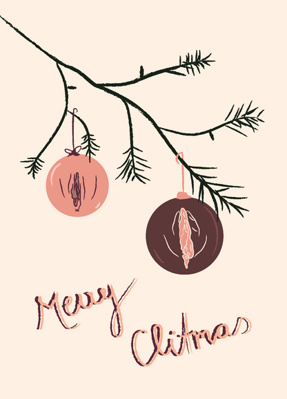 Merry Clitmas | Postkarte