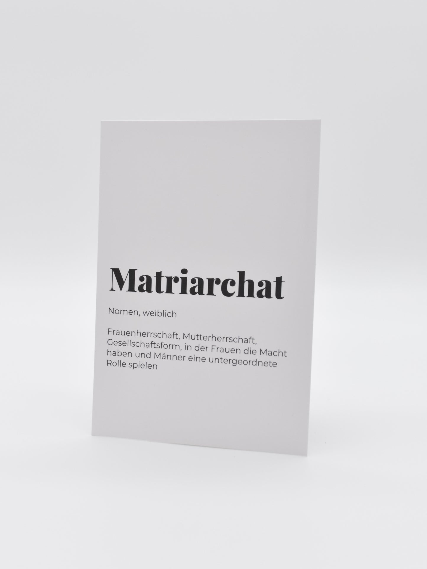 Matriarchat | Postkarte - Vulva Shop