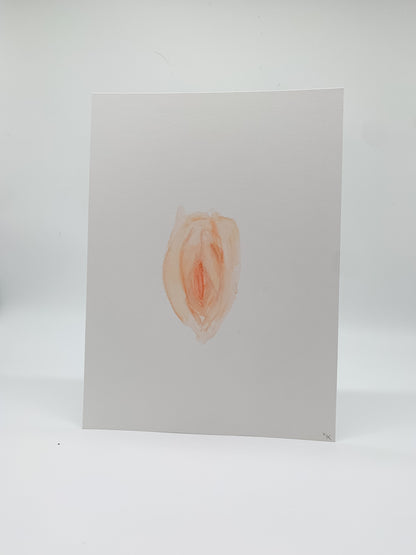 Aphrodite | Vulva print