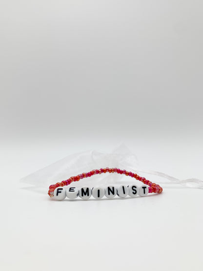 Girl Power | Beaded bracelet