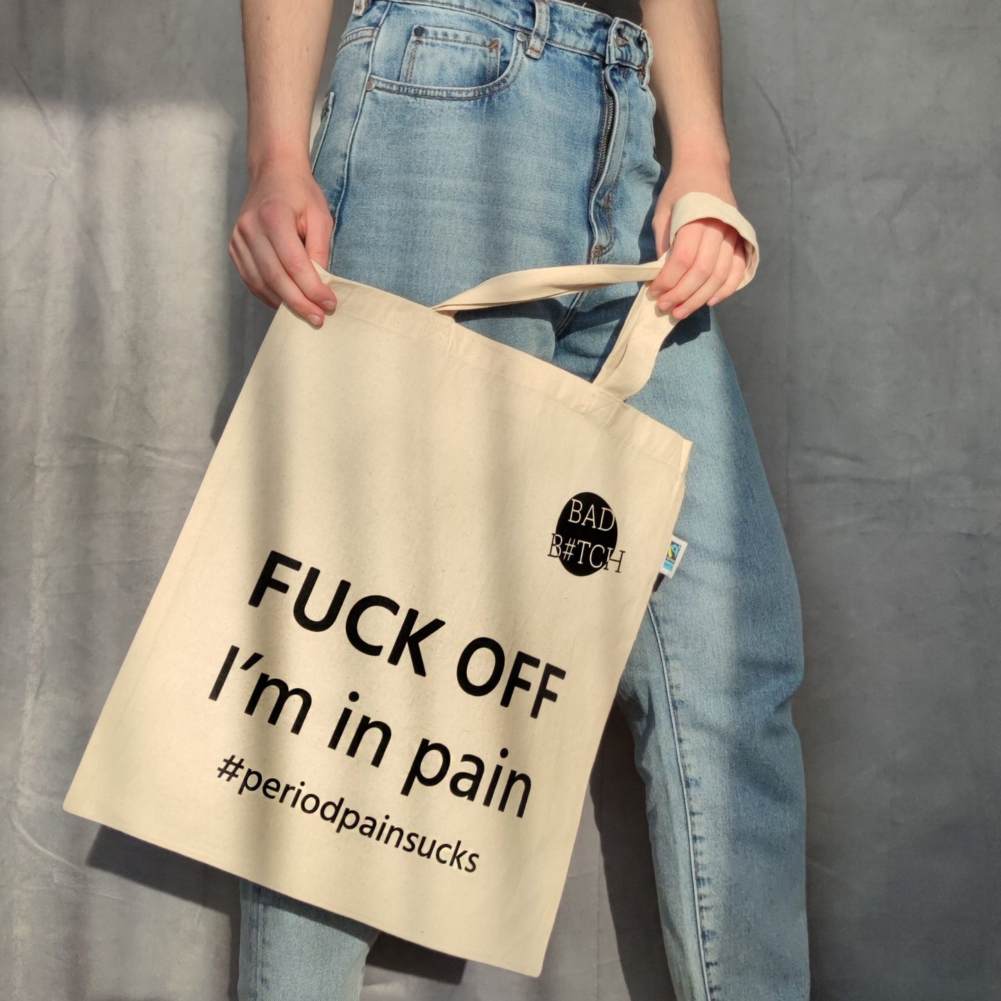 FUCK OFF I’m in pain | Jutebeutel