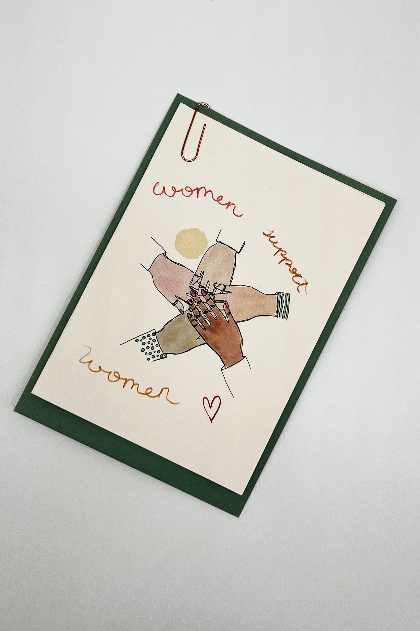 Women support women | Postcard
