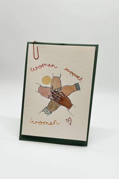 Women support women | Postcard